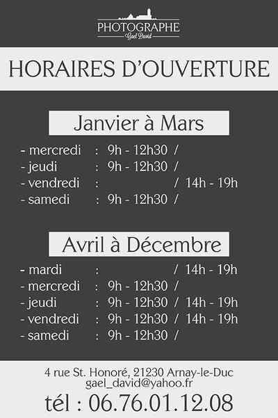 Photographe - Gaël David