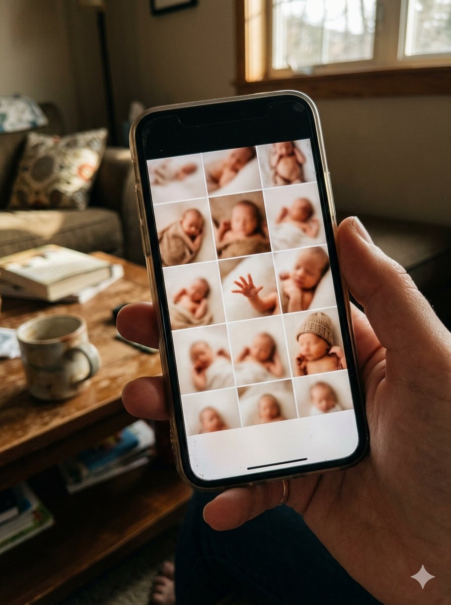 Vue d'ensemble des fourchettes de prix pour un photographe bébé en France en 2026, de la séance nouveau-né au smash the cake